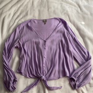 Lilac blouse
